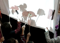 Artist-to-Go: Geometric Shape Shadow Puppets