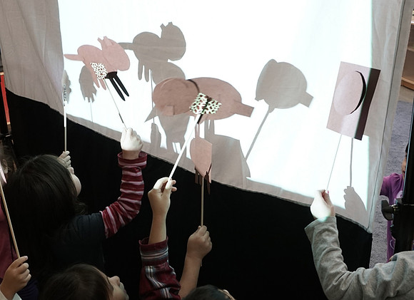 Artist-to-Go: Geometric Shape Shadow Puppets