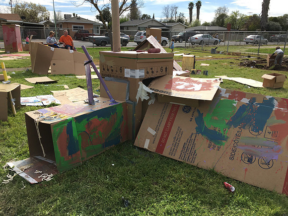 Adventure Play: Cardboard Construction